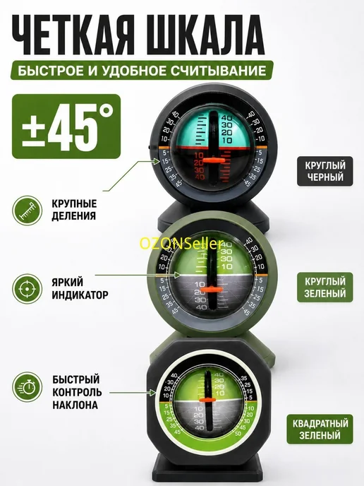 Индикатор наклона автомобиля, градиентный угол, измеритель, вариант, фото 5
