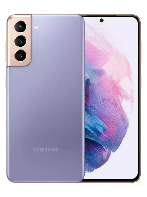 Смартфон Samsung S21 8/256 ГБ, фиолетовый, фото 2