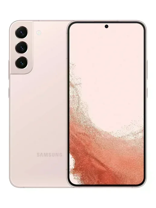 Смартфон Samsung S22 8/256 ГБ, розовый, фото 2