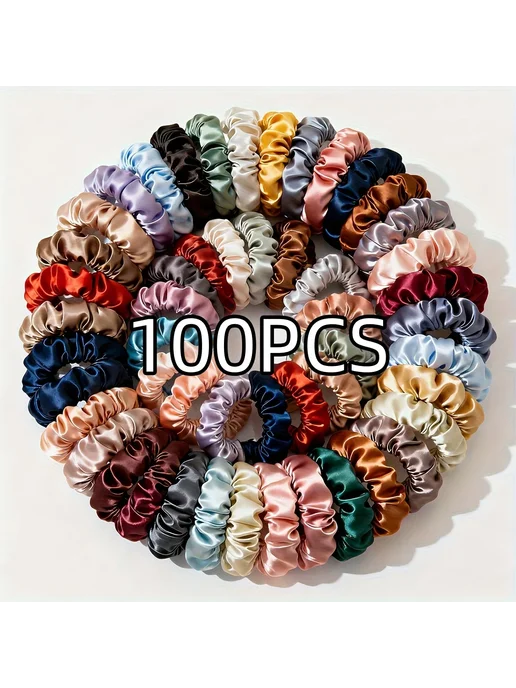 wendolce Эластичные резинки для волос PJ005-100PCS-H, вариант