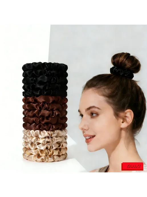 wendolce Эластичные резинки для волос Розовый, PJ005-100PCS-, розовый, фото 4