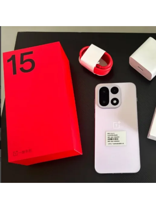 Смартфон OnePlus 15 12/256 ГБ, желтый, фото 5