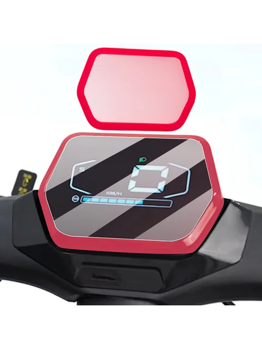 Кейс водонепроницаемый для Segway Ninebot ZT3 ZT3 Pro, белый, красный, фото 2