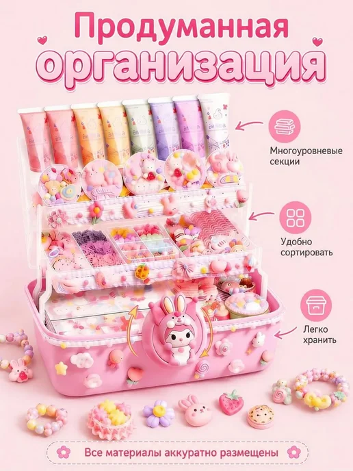 Набор пластилина Candy Clay для лепки, яркие цвета, вариант, фото 2