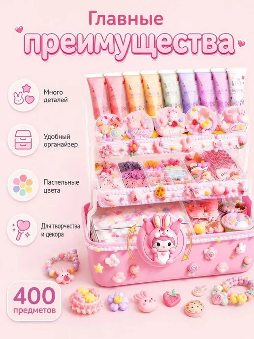 Набор пластилина Candy Clay для лепки, яркие цвета, вариант, фото 7