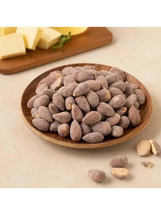 Миндаль со вкусом Соленая карамель 2 шт. HBAF из Южной Кореи, 2 шт, фото 2