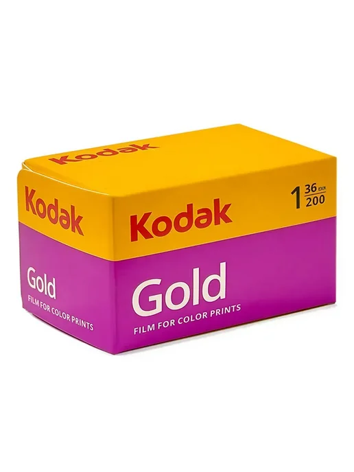 Фотопленка цветная 35мм Gold, 200-135 36, золотой, фото 5