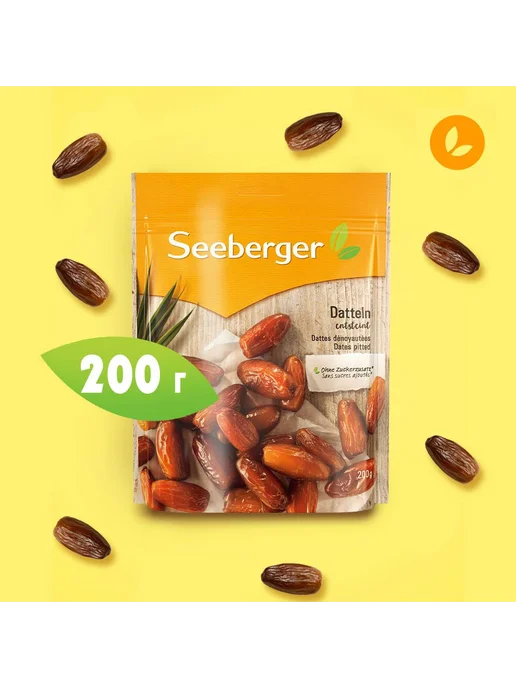 Финики сушеные Seeberger несульфитированные, 200г, 200 г, фото 7