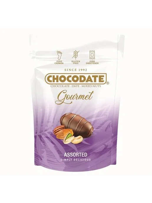 Конфеты Chocodate Gourmet финики ассорти, 90г, 90 г, фото 2
