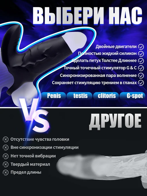 насадки на член для увеличения,Может стимулировать точку G, вариант, фото 5
