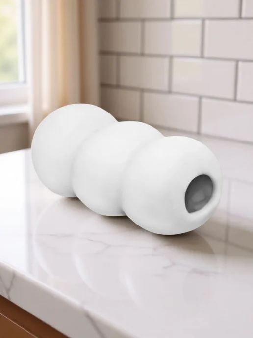 Мастурбатор Marshmallow Sweety, белый, фото 3