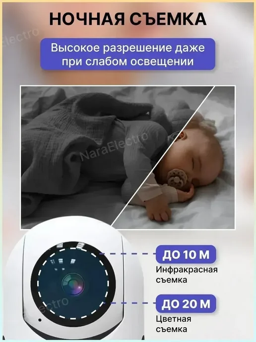 Видеоняня для наблюдения за ребенком, вариант, фото 8