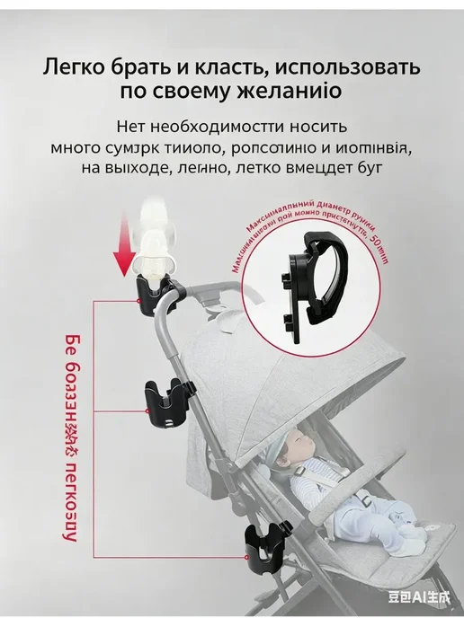 Подстаканник для коляски Anex, вариант, фото 2