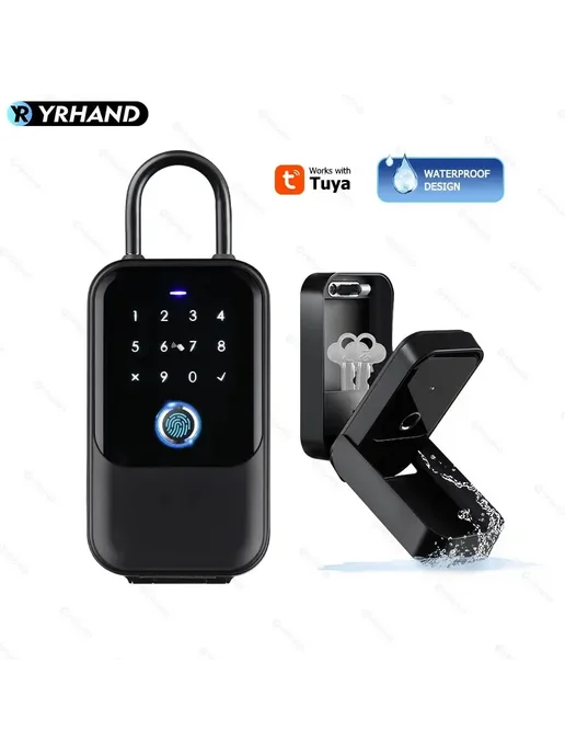 YRHAND Умный беспроводной Bluetooth-замок TTlock K5 TY, черный