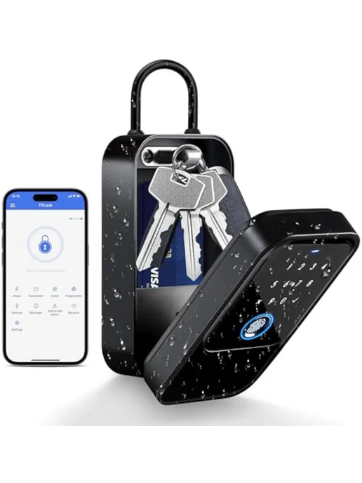 YRHAND Умный беспроводной Bluetooth-замок TTlock K5 TY, черный, фото 2