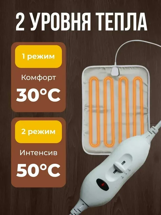 Коврик с подогревом бирюзовый, вариант, фото 3