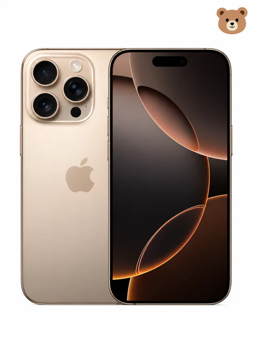 Смартфон Apple iPhone 16 Pro 512 ГБ, золотой