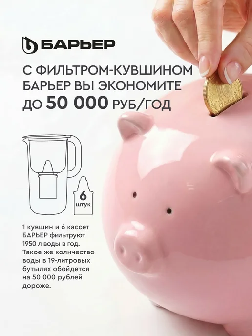 Фильтр для воды кувшин с росписью на крышке КОЛЛЕКЦИЯ, черный, фото 8