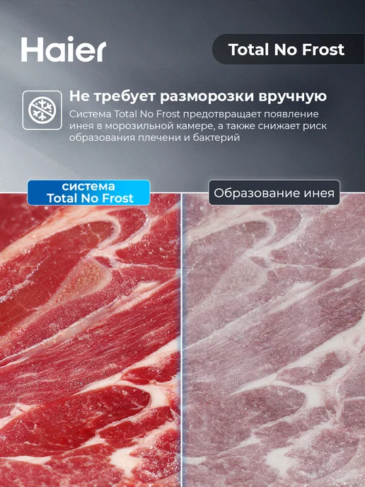 Морозильная камера Haier HF-210SAA вертикальная 200 л ширина 54.5 см высота 158 см No Frost (ноу фрост) инверторный компрессор класс A+, электронное управление, бесшумная работа, серебристый, 200 л, фото 2