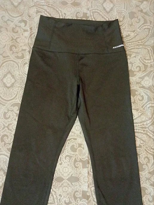 KICKERS Капри спортивные, черный
