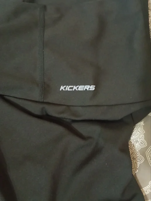 KICKERS Капри спортивные, черный, фото 2