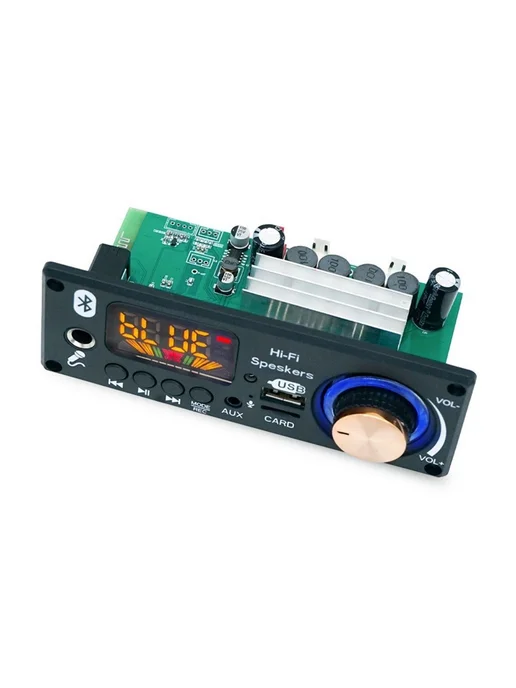 Усилитель 160W, Bluetooth 5.1 MP3 декодер, 2x80W аудиоплеер, 160 Вт, 80 Вт, фото 3
