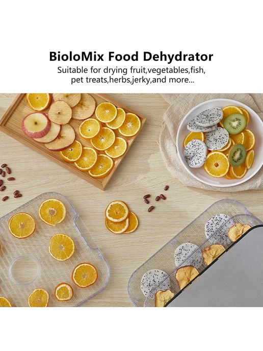BIOLOMIX Дегидратор 10 л 5 лотков AU, 10 л, фото 3