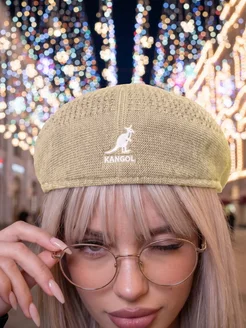 Берет красный KANGOL классический из шерсти осень зима