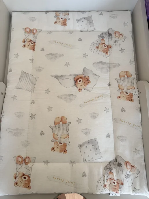 EvaKids Матрас пеленальный двухсторонний 50х70 см, 50x70 см, фото 2
