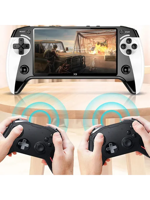 Портативная игровая консоль X9 5,5 дисплей, эмуляторы MAME, вариант, фото 5