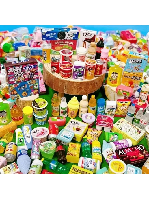BXA Мини-еда для кукольного домика, цвет Random 20PCS, 20 шт, фото 2