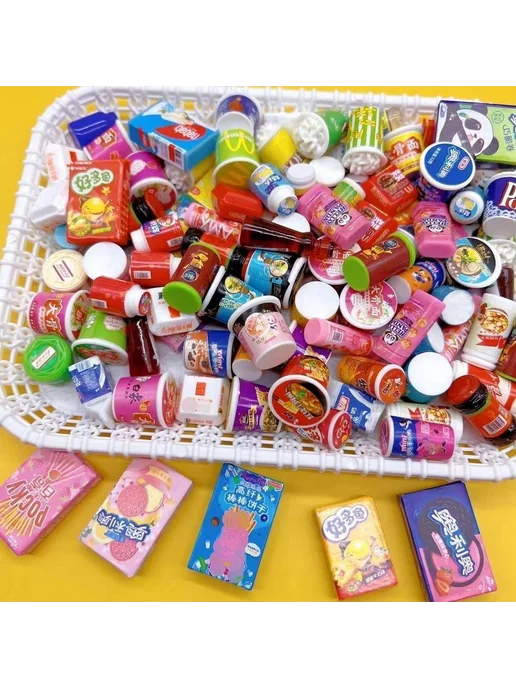 BXA Мини-еда для кукольного домика, цвет Random 20PCS, 20 шт, фото 3