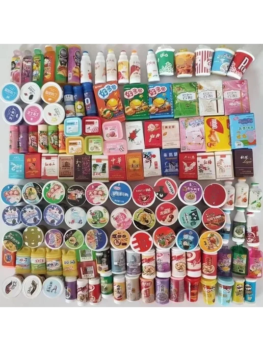 BXA Мини-еда для кукольного домика, цвет Random 20PCS, 50 шт, фото 5