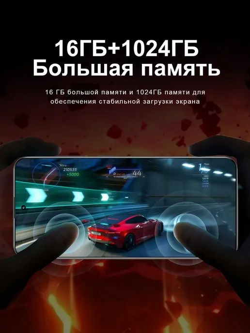 Смартфон Pro Max I18 Pro Max 16/16 ГБ, красный, фото 5