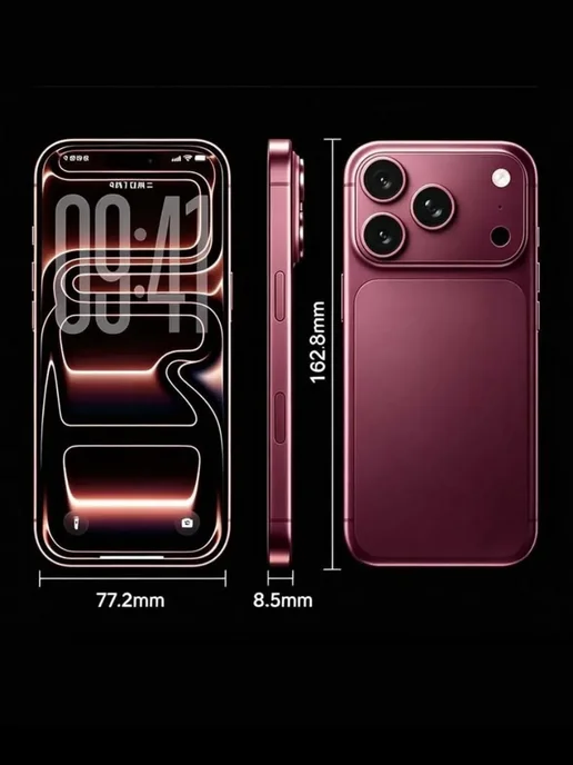 Смартфон Pro Max I18 Pro Max 12/256 ГБ, красный, фото 8
