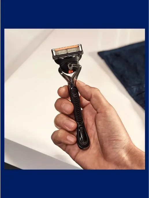 GILLETTE Мужской подарочный набор кассеты Proglide и гель для бритья, 8 шт, фото 6