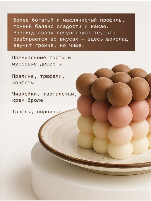 BON TASTY Шоколад кондитерский молочный без сахара 34% 1 кг, 250 г, фото 6
