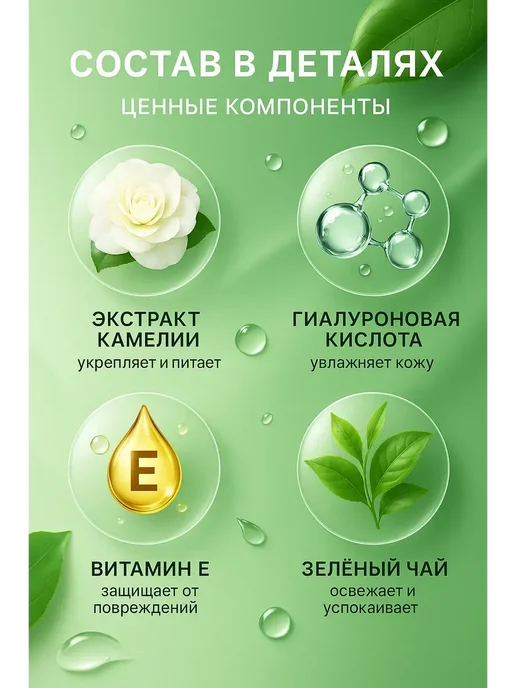 LanaDI Косметический подарочный набор уходовой косметики для лица, 6 шт, фото 2