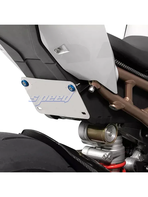 Bong Держатель номерного знака S1000RR, кРОНШТЕЙН ДЛЯ ЗАЛИННОГО К, черный, фото 4