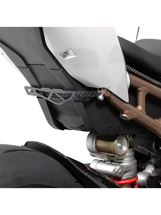 Bong Держатель номерного знака S1000RR, кРОНШТЕЙН ДЛЯ ЗАЛИННОГО К, черный, фото 5