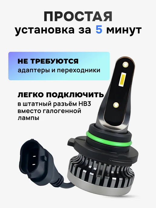 ZMB Светодиодные НВ4 лед 9006 автомобильные лампы hb4 led, вариант, фото 7