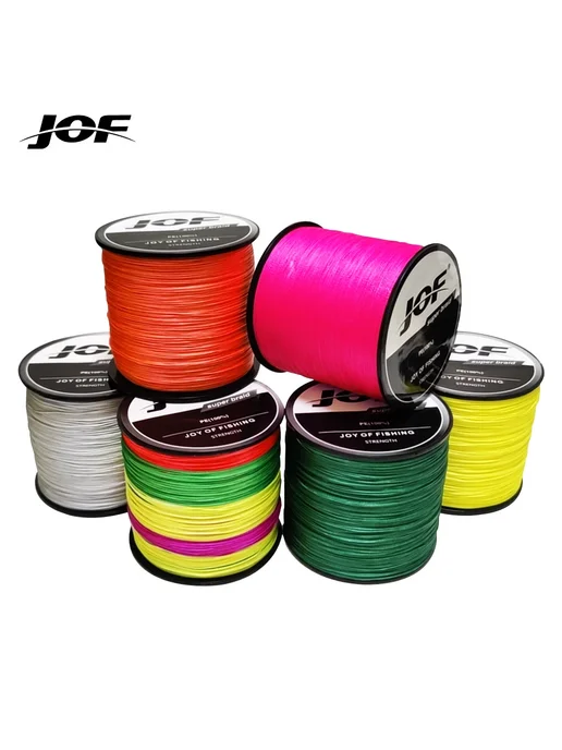 jof PE X4 Плетенная Рыболовная Леска 300М 500М 1000М X4 500M, 300 м, 500 м, фото 2