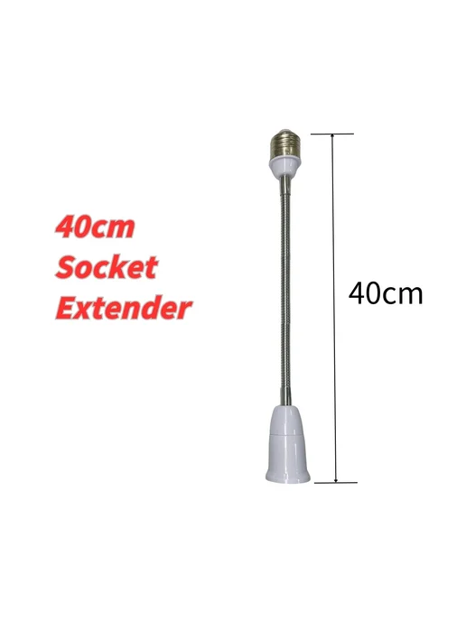 Нет бренда Удлинитель цоколя E27-E27 12 15 20 30 35 40 50 см 50cm E27 t, 40cm