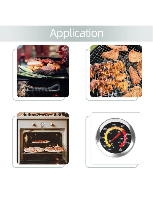 Термометр BBQ для духовки, гриля, вертела, мяса, вариант, фото 3