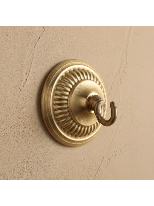 Крышка подвесного светильника из чистой меди с крючком, вариант, фото 3