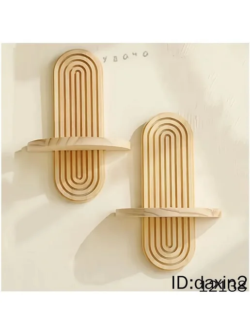 Настенная полка-домик из сосны, 20×9×30 см, 1 шт, 20x9x30 см, 1 шт, фото 5