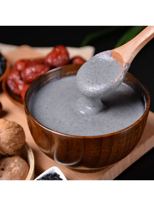 Готовая черная кунжутная паста 280 г, 280 г, фото 2