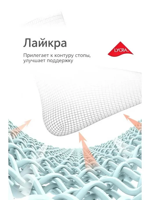 Спортивные пятипалые носки высокие, вариант, фото 4