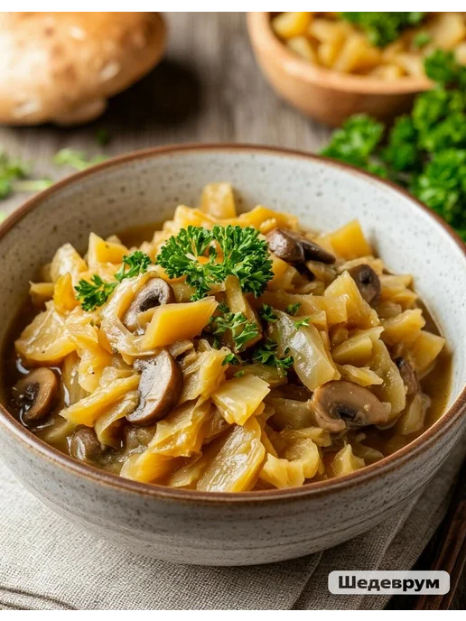 Солянка с белыми грибами Реторт Пакет 1х250 г, 1x250, 250 г