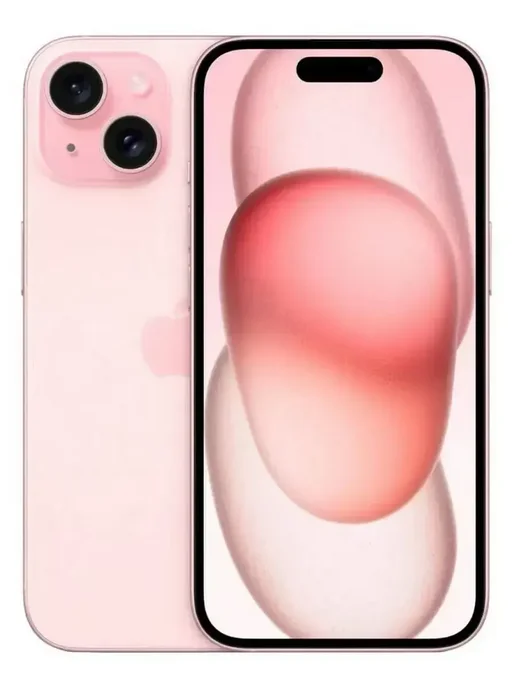 Смартфон Apple iPhone 15 128 ГБ, розовый, фото 5